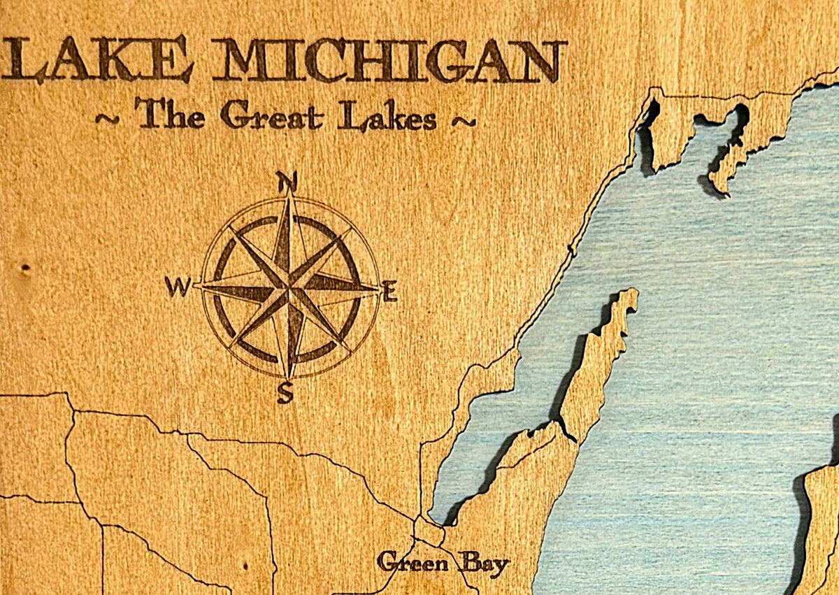 Custom Layered Lake Map – Your Lake. Your Story.