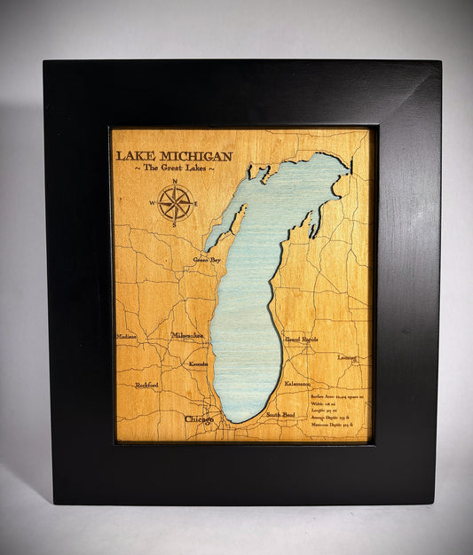 Custom Layered Lake Map – Your Lake. Your Story.