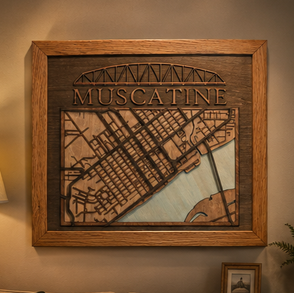 Custom Town & City Map – Your Place. Your Story.